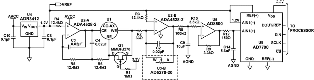 Schematic - Analog Devices Inc. EVAL-CN0357-ARDZ Evaluation Board Schematic - Analog Devices Inc. EVAL-CN0357-ARDZ Evaluation Board