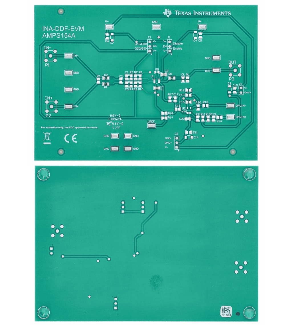 Texas Instruments INA-DDF-EVM Evaluation Module Texas Instruments INA-DDF-EVM Evaluation Module